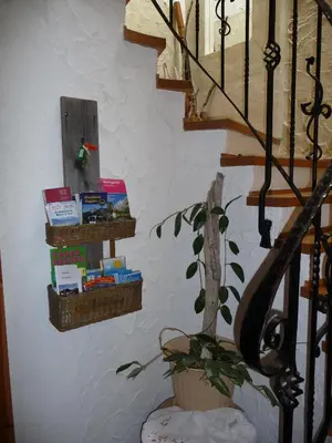 Die Bibliothek in der Ferienwohnung