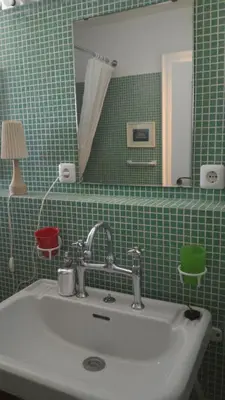 Ein Badezimmer in der Unterkunft Aisching