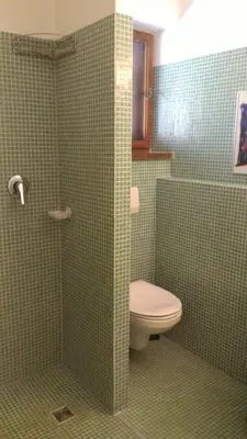 Ein Badezimmer in der Unterkunft Aisching
