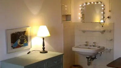 Ein Badezimmer in der Unterkunft Aisching