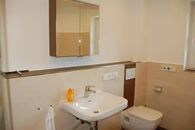 Ein Badezimmer in der Unterkunft Landhaus Fuchs