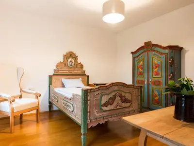 Ein Bett oder Betten in einem Zimmer der Unterkunft Villa Sawallisch