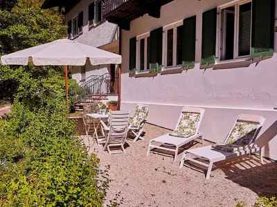 Ein Garten an der Unterkunft Villa Sawallisch