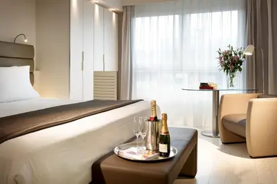 Getränke in der Unterkunft Eurostars Book Hotel