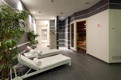 Ein Badezimmer in der Unterkunft Eurostars Book Hotel