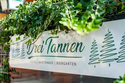 Ein Zertifikat, Auszeichnung, Logo oder anderes Dokument, das in der Unterkunft Hotel Drei Tannen ausgestellt ist