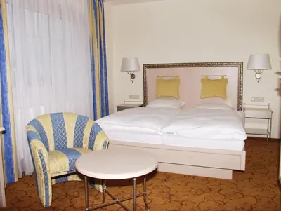 Ein Bett oder Betten in einem Zimmer der Unterkunft Wirth z ´ Moosham