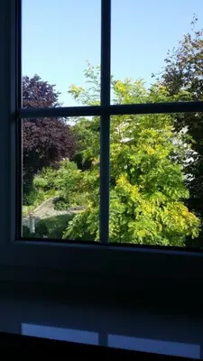 Ein Garten an der Unterkunft Wirth z ´ Moosham