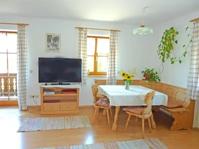 TV/Unterhaltungsangebot in der Unterkunft Ferienwohnungen Maurer Höhenberg