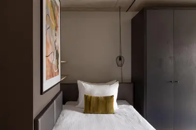 Ein Bett oder Betten in einem Zimmer der Unterkunft Numa Munich Stark