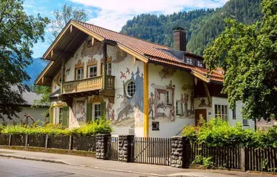 Naturlandschaft in der Nähe des Ferienhauses