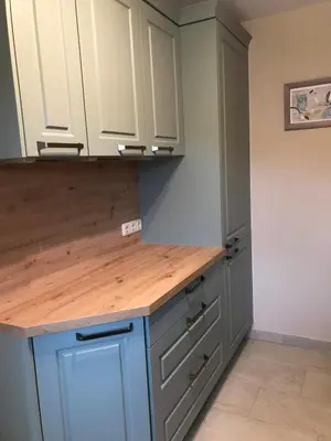 Küche/Küchenzeile in der Unterkunft Ferienhaus Westerbuchberg