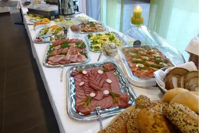 Essen im Hotel oder in der Nähe