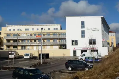 Das Gebäude in dem sich das Hotel befindet