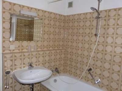 Ein Badezimmer in der Unterkunft Ferienwohnung 20 Bergschlößl Oberaudorf