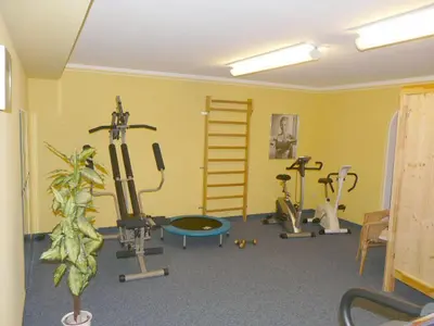 Das Fitnesscenter und/oder die Fitnesseinrichtungen in der Unterkunft Ferienwohnung 20 Bergschlößl Oberaudorf