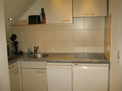 Küche/Küchenzeile in der Unterkunft Parahotel