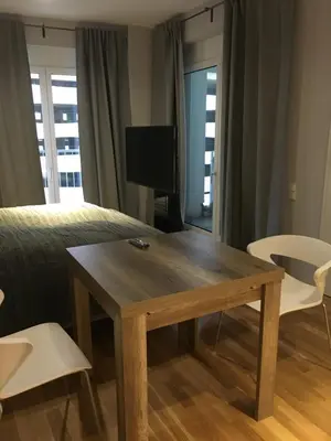 TV/Unterhaltungsangebot in der Unterkunft Premium Apartment München Messe