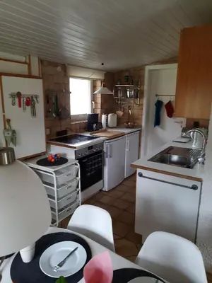 Küche/Küchenzeile in der Unterkunft Ferienhaus Schmidt