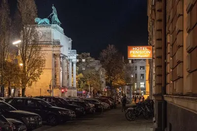 Grundriss der Unterkunft Hotel-Pension am Siegestor