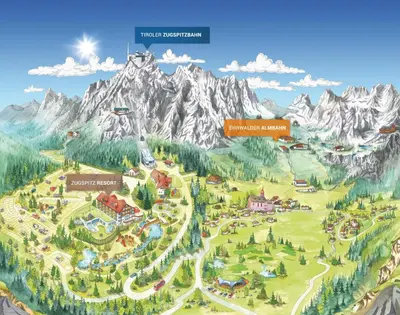 Naturlandschaft in der Nähe der Ferienwohnung