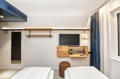 TV/Unterhaltungsangebot in der Unterkunft H2 Hotel München Olympiapark