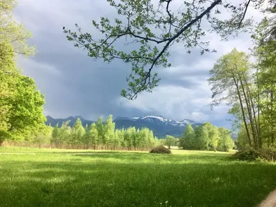 Naturlandschaft in der Nähe der Ferienwohnung