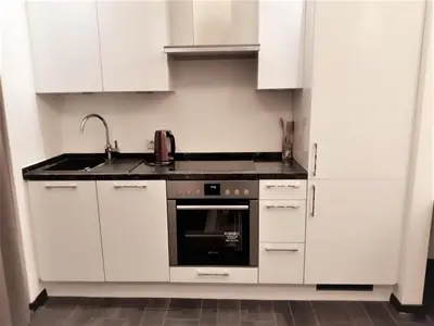 Küche/Küchenzeile in der Unterkunft Royal Boardinghouse GmbH - Munich
