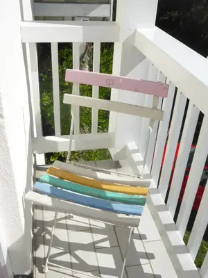 Ein Balkon oder eine Terrasse in der Unterkunft Bed and Breakfast Bavaria München