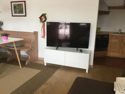 TV/Unterhaltungsangebot in der Unterkunft Ferienwohnung Christensen