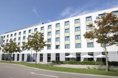 Das Gebäude in dem sich das Hotel befindet