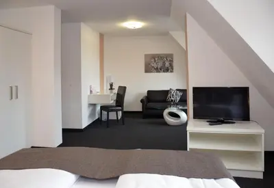 TV/Unterhaltungsangebot in der Unterkunft Hotel zum Brunnen