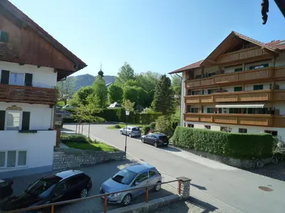 Das Gebäude in dem sich die Pension befindet