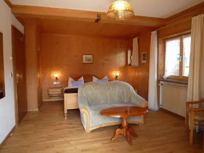Ein Bett oder Betten in einem Zimmer der Unterkunft Gästehaus Johanna