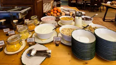 Essen im Hotel oder in der Nähe