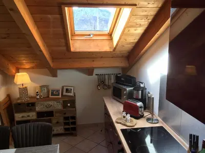 Küche/Küchenzeile in der Unterkunft ALPENFREUND
