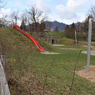 Ein Kinderspielbereich in der Unterkunft FeWo Bader