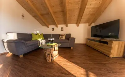 TV/Unterhaltungsangebot in der Unterkunft Alpenwohnung Neuner