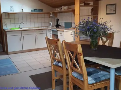 Küche/Küchenzeile in der Unterkunft Ferienhaus Graziadei