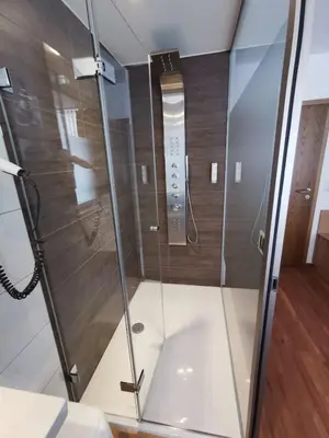 Ein Badezimmer in der Unterkunft Hotel Alte Post