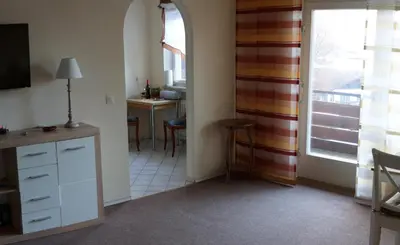 TV/Unterhaltungsangebot in der Unterkunft Sunny 1-room apartment near railway station