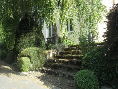 Ein Garten an der Unterkunft Die Maria