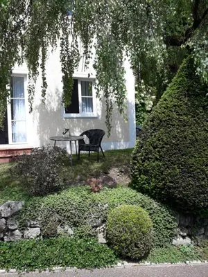 Ein Garten an der Unterkunft Die Maria