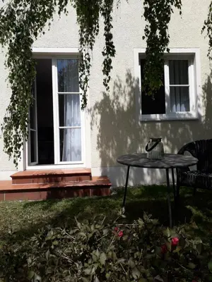 Ein Garten an der Unterkunft Die Maria