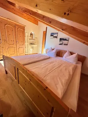 Ein Bett oder Betten in einem Zimmer der Unterkunft Apartment Anda
