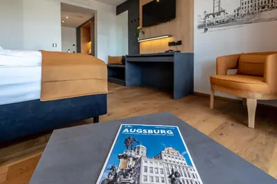 TV/Unterhaltungsangebot in der Unterkunft Augsburg Hotel Sonnenhof