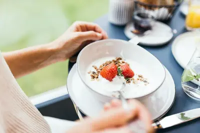 Essen im Hotel oder in der Nähe
