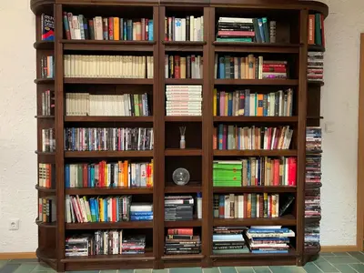 Die Bibliothek in der Ferienwohnung