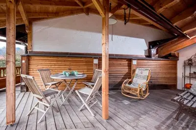 Grundriss der Unterkunft Ferienwohnung Hofmann