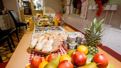 Essen im Hotel oder in der Nähe
